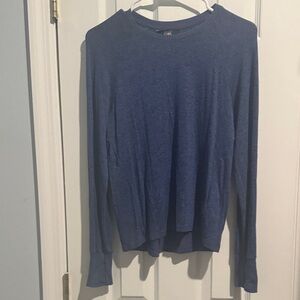 Athleta Girl Navy Long Sleeve Top